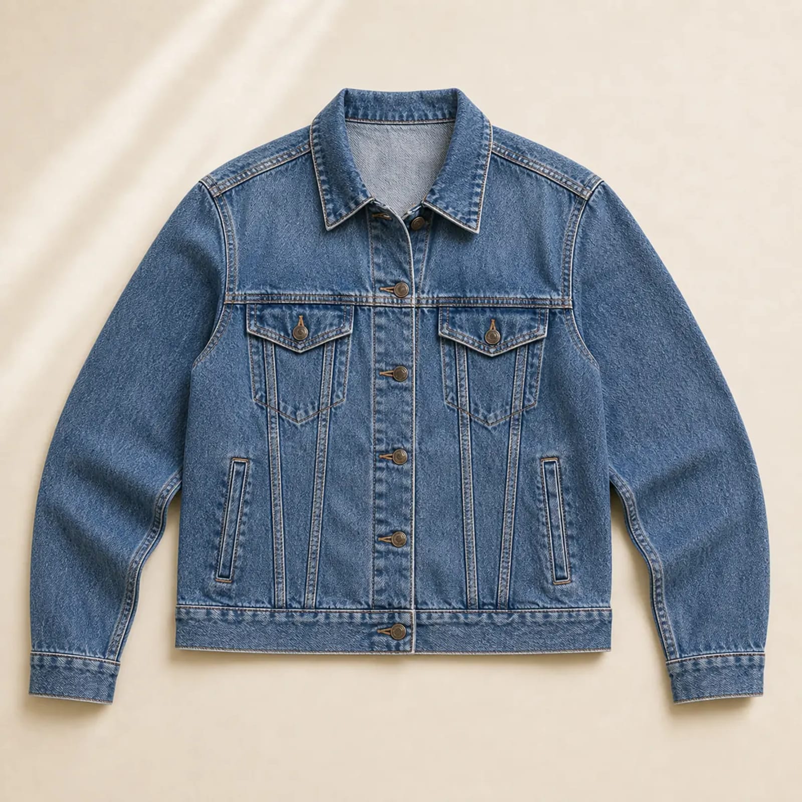 Denim Trucker Jacket — Nairobi Fits