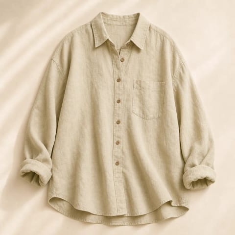 Oversized Linen Shirt — Nairobi Fits
