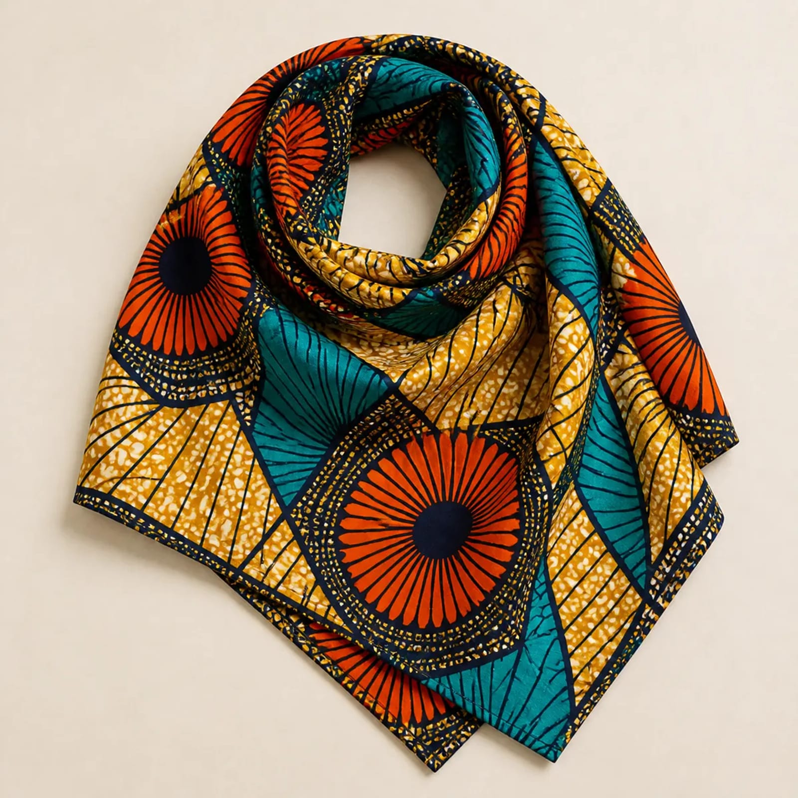 Kitenge Print Scarf — Zawadi Accessories