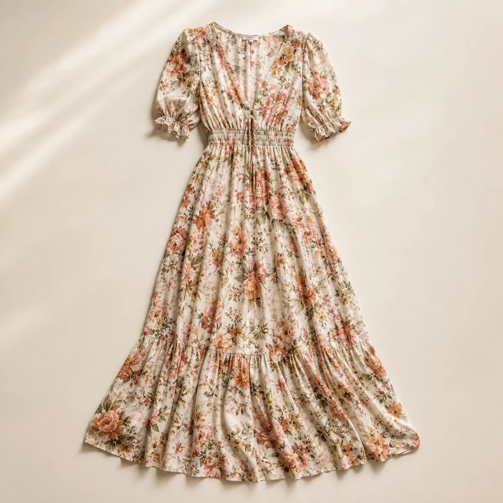 Floral Maxi Dress — Amina Thrift